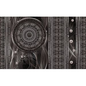 Luxury Abstract Pattern Spheres Photo Wallcovering