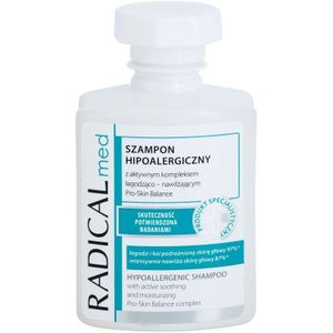 Ideepharm Radical Med Hypoalergenic Hypoallergeen Shampoo voor Huidschilver en Roos 300 ml