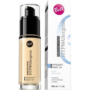 HYPOAllergenic - Foundation - Mat & Soft - Sunny Beige - 30 g