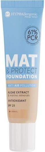 Bell - Hypoallergenic Mat & Protect - Foundation - Tint 06 Caramel - 30 g