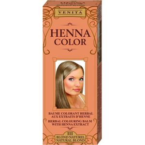 Venita - HENNA COLOR BALSEM - Haarverf - Natural Blond - Natuurlijke Ingrediënten - Zonder Ammoniak