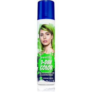 Venita 1-Day Color gekleurde spray voor het Haar Tint No. 3 - Spring Green 50 ml