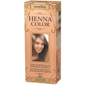 Venita - HENNA COLOR BALSEM - Donker Blond - 75ml - Vrij van Ammoniak en Parabenen
