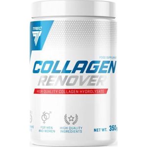 Collagen Renover Trec Nutrition 350 G - Collageen Poeder, Vitamine C - Gezondheid van Kraakbeen, Botten en Gewrichten (smaak: aardbei/banaan)