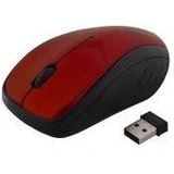 Art - MYART Muis - Draadloze - Rood - Ergonomisch Ontwerp