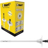 pgb-Europe - ISO SMART S-IPH - Kunststof Nagel - Grijs - 10x160mm - 200 Stuks