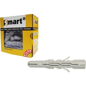 SMART Sterke nylon multifunctionele plug Ø8x60 x 50 stuks