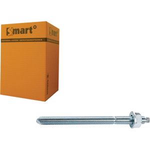 pgb-Europe - Ankerstang - 5.8 - M12x160 - Verzinkt - 10 Stuks