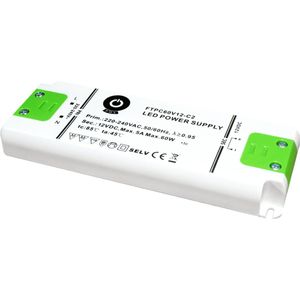 POS Power - Compacte LED driver - Professionele transformator 60W - 12 Volt