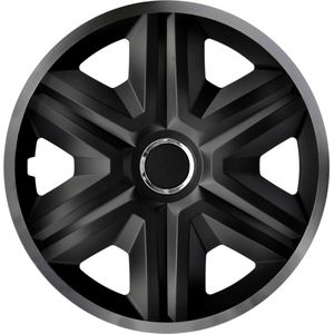 Wieldoppen 16 ""NRM FAST LUX GRAPHITE - Grafiet - zwart