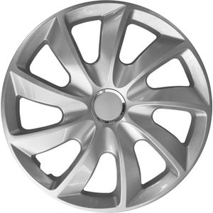Stig - NRM - Wieldoppen - Zilver - 17 inch set van 4 stuks