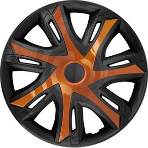 NRM - N-Power Wieldoppen 14"" - Set van 4 stuks - koper / zwart