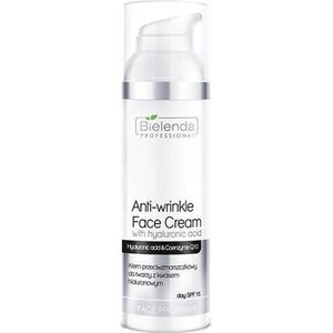Bielenda Professional - Face Program Anti-Wrinkle Face Cream SPF15 krem przeciwzmarszczkowy do twarzy z kwasem hialuronowym 100ml