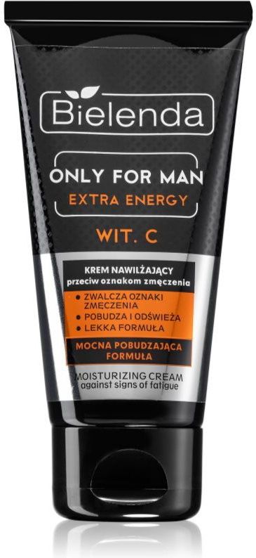 Bielenda Only for Men Extra Energy Intensief Hydraterende Crème voor Vermoeide Huid kleurenmix 50 ml