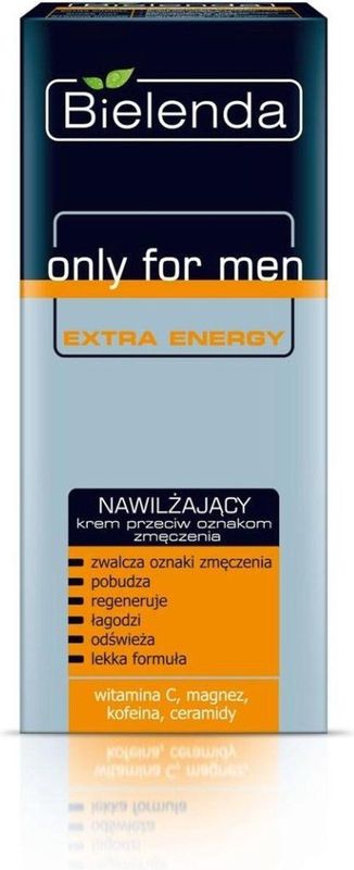 Bielenda Only for Men - Extra Energy - Hydraterende Crème - 50 ml