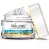 Bielenda Skin Clinic Face Cream - Verbetert de stevigheid, elasticiteit hydratatie, maakt de huid glad - Clinic Professional dag/nacht - met biomimetische peptiden en hiaczuur - 50 ml