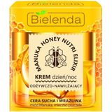 Bielenda - Manuka Honey Nutri Elixir - Vochtinbrengende Crème - 50ml