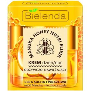 Bielenda - Manuka Honey Nutri Elixir - Vochtinbrengende Crème - 50ml