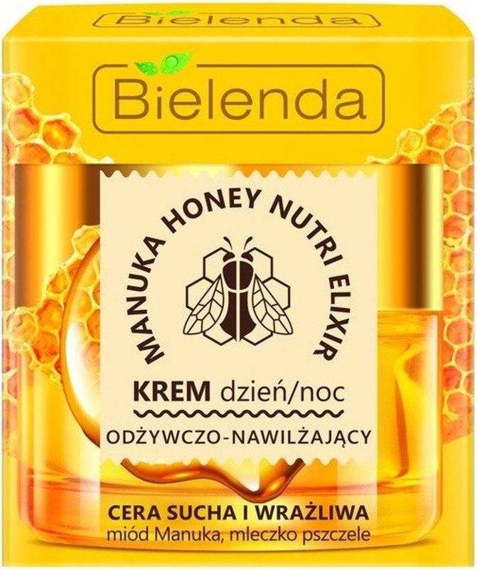 Bielenda - Manuka Honey Nutri Elixir - Vochtinbrengende Crème - 50ml