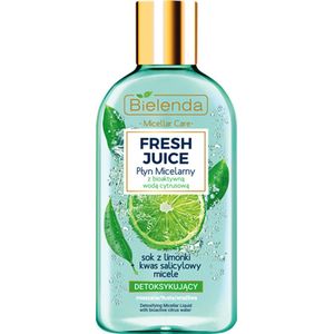 Bielenda - Fresh Juice Lime - Micellair Water - 500 ml - Voor Gemengde en Gevoelige Huid