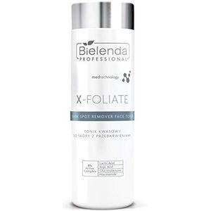 BIELENDA PROFESSIONAL X-FOLIATE dark spot remover gezichtstoner 200 ml