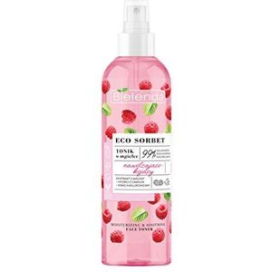 Bielenda - Eco Sorbet Raspberry - Gezichtstonic - 200 ml - Veganistisch