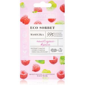 Bielenda Eco Sorbet Raspberry Kalmerende Masker 1 st