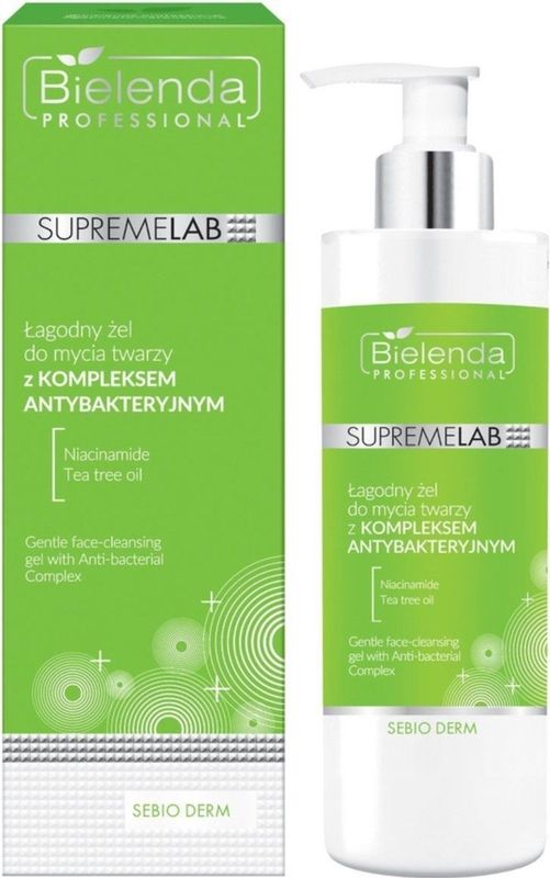 SupremeLab - Sebio Derm - Gezichtsreinigingsgel - 200g - Antibacterieel Complex