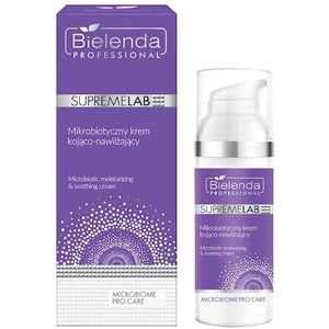 Bielenda Professional Supremelab Microbiome Pro Care Mikrobiotische, beruhigende und feuchtigkeitsspendende Creme, 50 ml