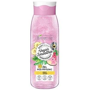 Bielenda - Vegan Smoothie Douche Gel - Watermeloen & Banaan - 400 ml