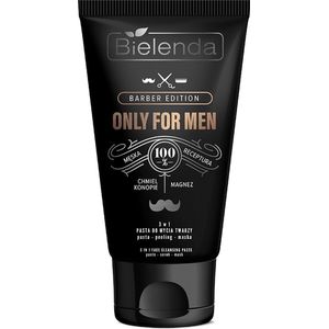 Only For Men - Barber Edition - Gezichtsreinigingspasta - 150g