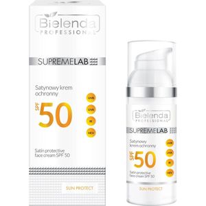 Bielenda - SupremeLab Satin - Beschermende Gezichtscrème - SPF 50 - 50 ml