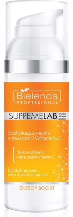 Bielenda - Supremelab Energy Boost - Gezichtsmasker - 50 g - Met Vitamine C