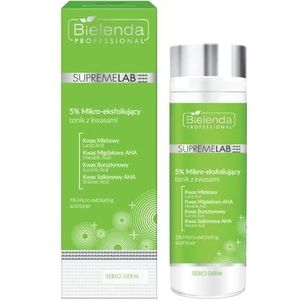 Bielenda Professional Supremelab Sebio Derm 5% mikro-eksfoliujący tonik z kwasami