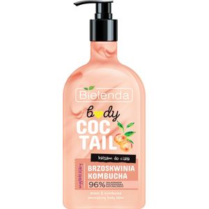 Bielenda - Body Coctail Peach + Kombucha - Bodylotion - 400 ml