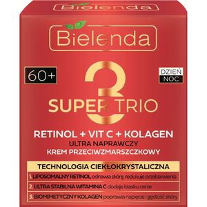 Bielenda - Super Trio - Gezichtscrème - 50 ml - Retinol Vit C Collagen