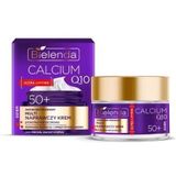 Bielenda Calcium + Q10 Concentrated multi-repair anti-wrinkle cream for the day 50+ Dagcrème tegen Rimpels 50 ml