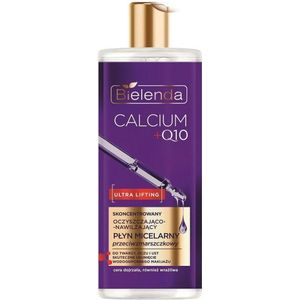 Bielenda Calcium + Q10 Concentrated Cleansing And Moisturizing Micellar Liquid Anti-Wrinkle 500 ml