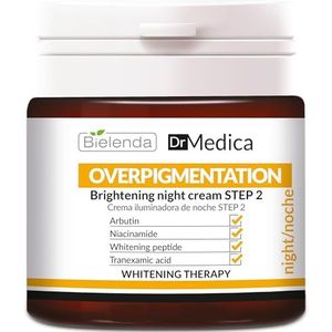 Bielenda Dr. Medica Overpigmentation - Verhelderende Nachtcrème - 50 ml - Huidverzorging
