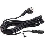 Maclean - MCTV-801 - Stroomkabel - 5M - EU-Stekker - 3 Polig