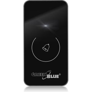 GreenBlue - Draadloze deurbelzender - GB113 - zwart