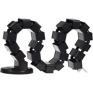 Kable organizer bureau zwart zilver Kabelkanaal modulair Maclean