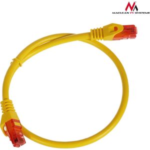Net lan lancab netwerk ethernet RJ45 utp CAT6 0,5m Maclean MCTV-300 Y