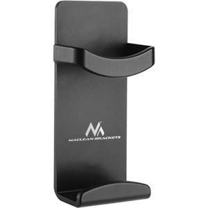 Magnetische houder voor afstandsbediening Maclean MC-755 zwart Afstandsbedieningshouder