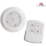 Maclean - LED verlichting SET van 6 stuks + Afstandsbediening