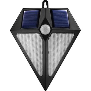 Solar wandlamp met 6 LED en bewegingsensor Maclean Energy MCE168 tuinverlichting