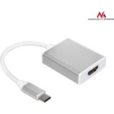 Maclean - MCTV-842 USB-kabel - USB 3.2 Gen 1 - Wit - 100 cm