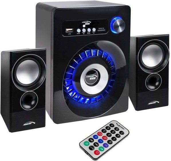 Bluetooth 2.1 Audiocore AC910 luidspreker FM-radio, TF-kaartingang, AUX, USB-voeding