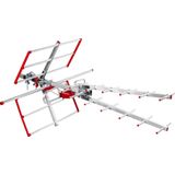 Actieve TV Externe Antenne DVB-T2 HEVC max 100dBμV Maclean MCTV-855 Lte filter