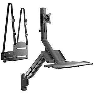 Wandbeugel voor de monitor 17-32"" 9 kg met toetsenbord en CPU houder MC-838